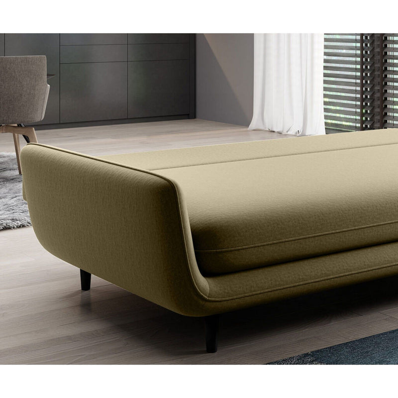 Canapea SOLANO, personalizabil materiale gama Premium, 230x107x73/85 cm, functie de dormit, lada depozitare