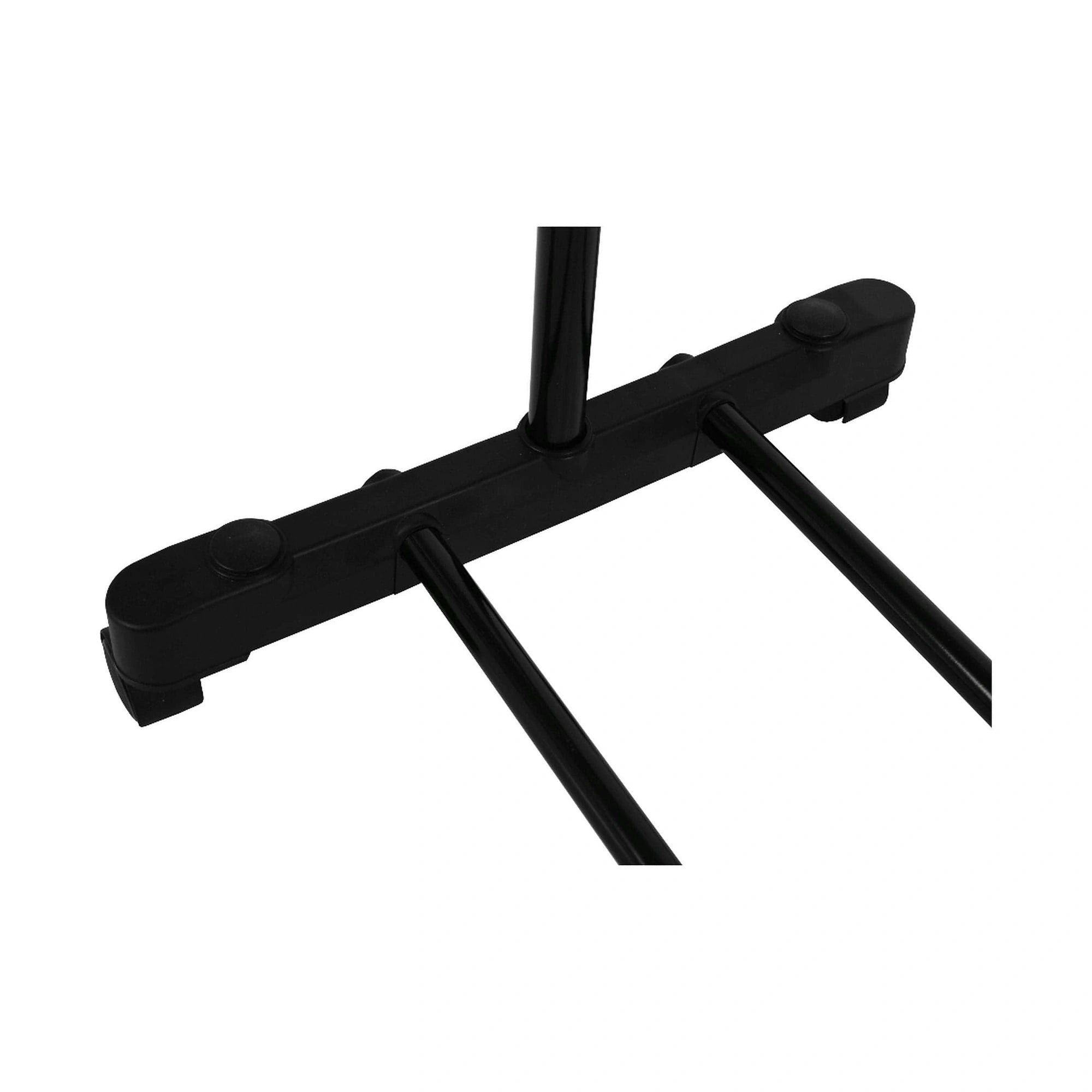Stander haine HILAR, negru/crom, metal/plastic, 80x43x150 cm