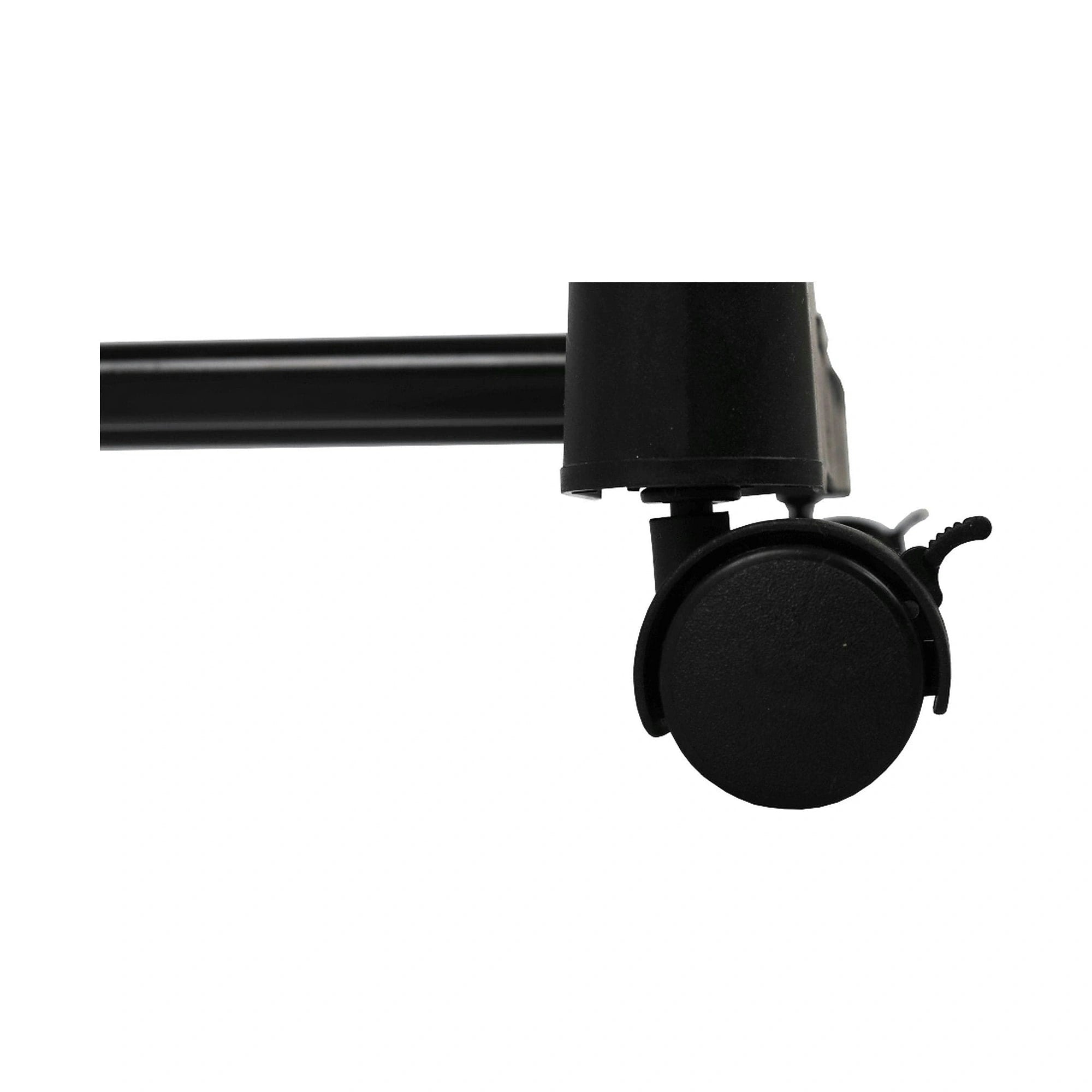 Stander haine HILAR, negru/crom, metal/plastic, 80x43x150 cm