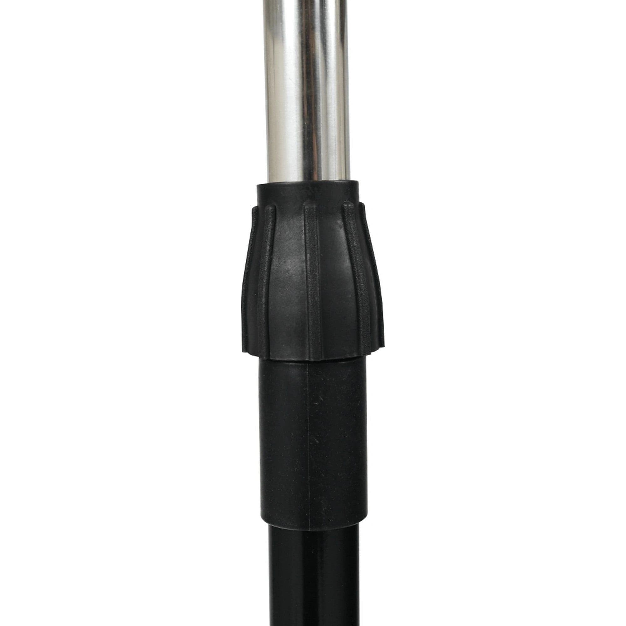 Stander haine HILAR, negru/crom, metal/plastic, 80x43x150 cm