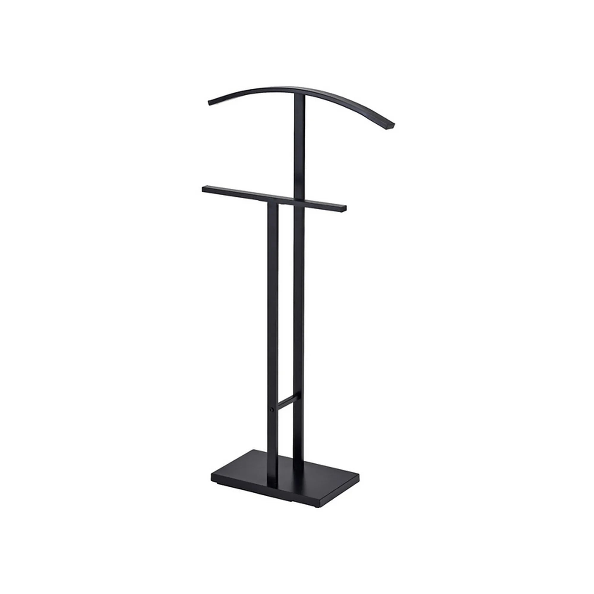 Stander haine LUAN, negru, metal, 48x20x100 cm
