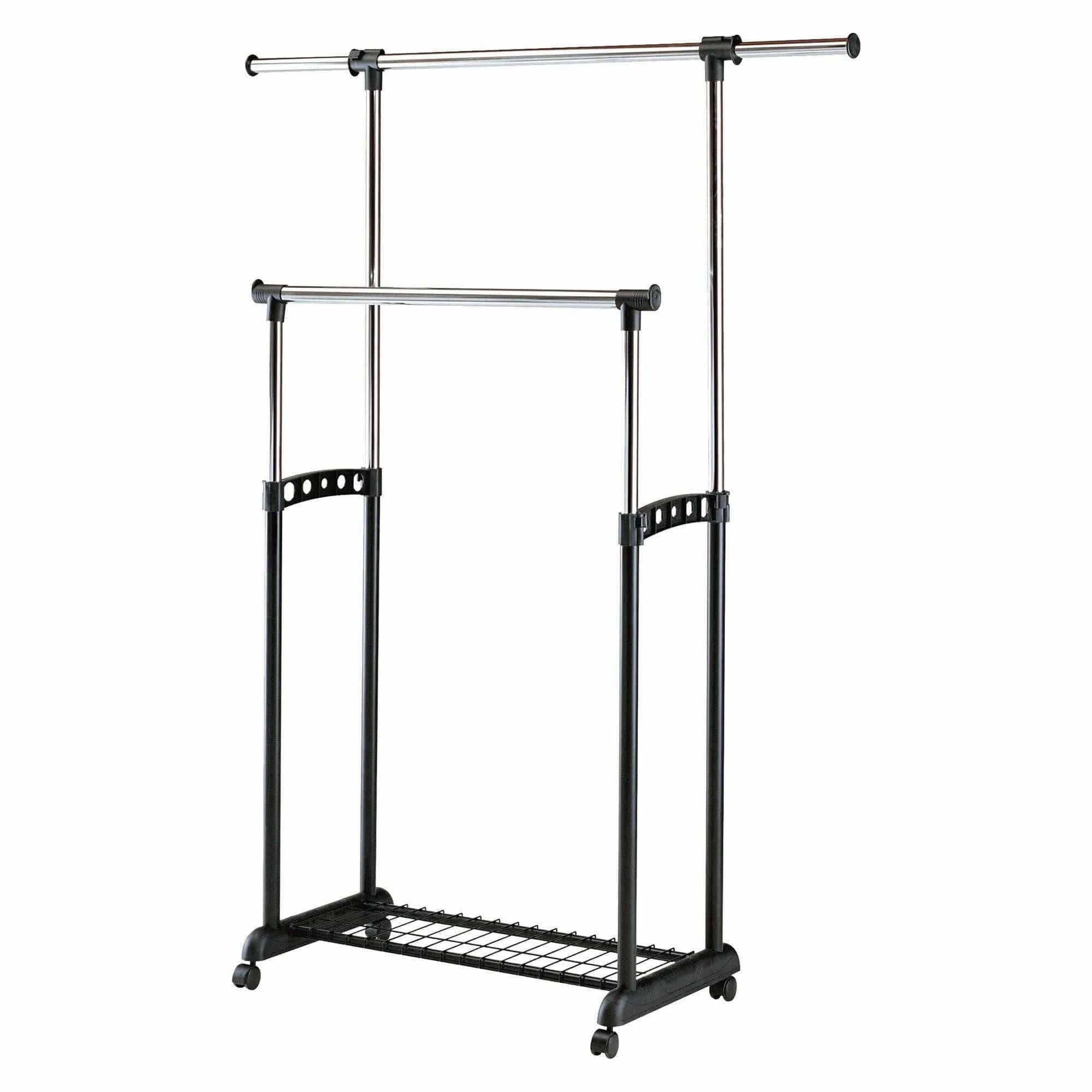 Stander haine WU11, negru, otel/plastic, 142x44x170 cm
