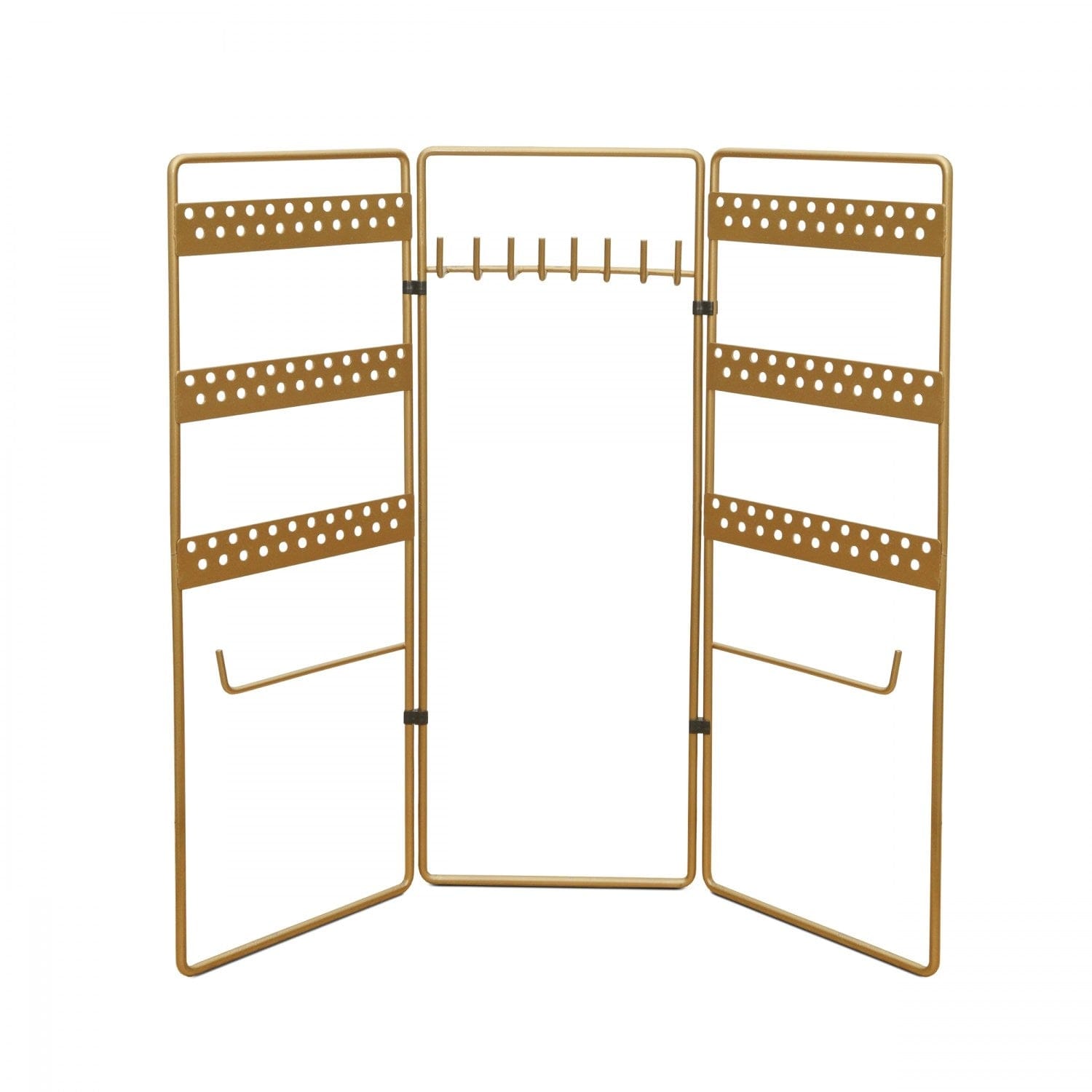 Suport bijuterii 241358, auriu, metal, 45x40 cm