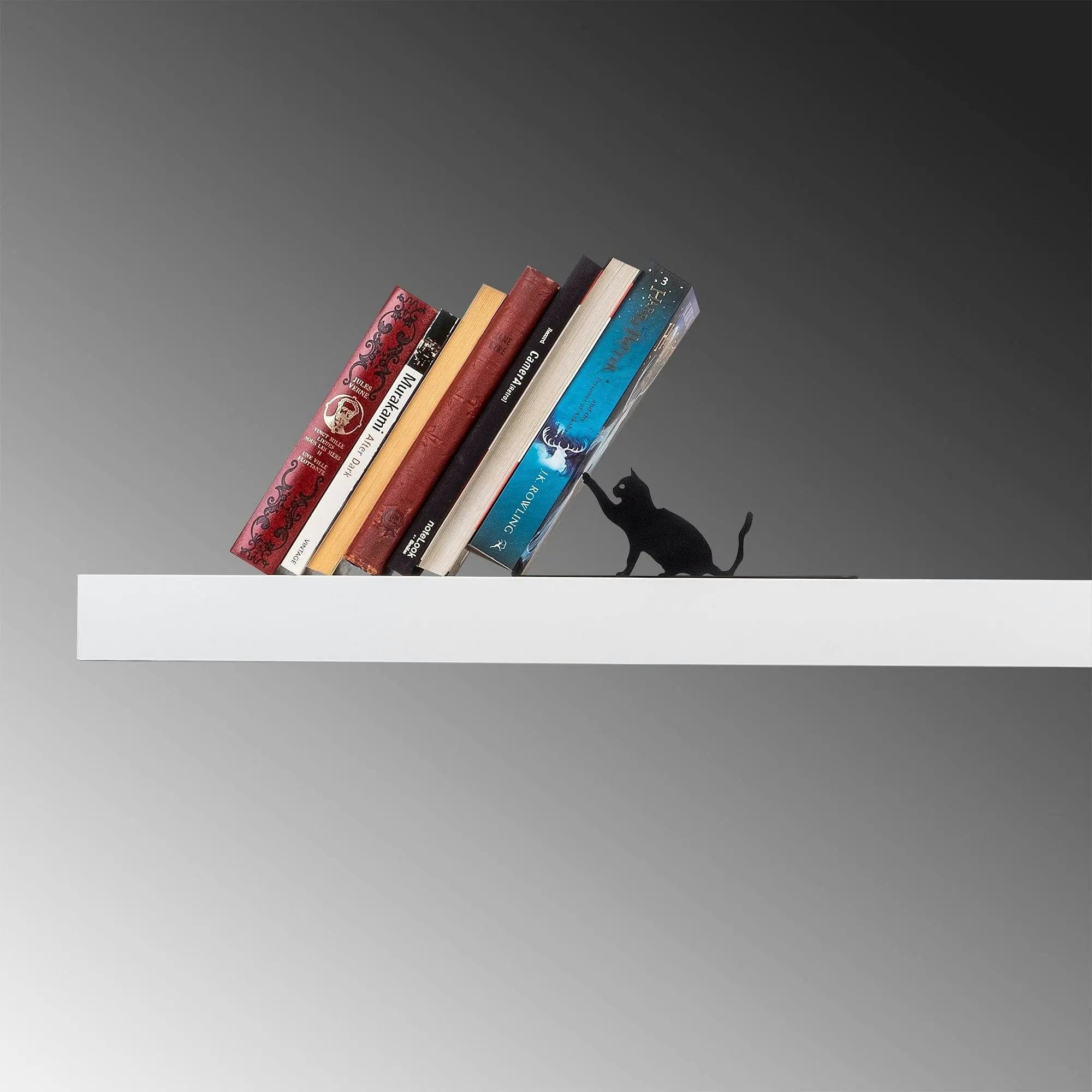 Suport carti JITAP-20, negru, metal 26x13x12 cm