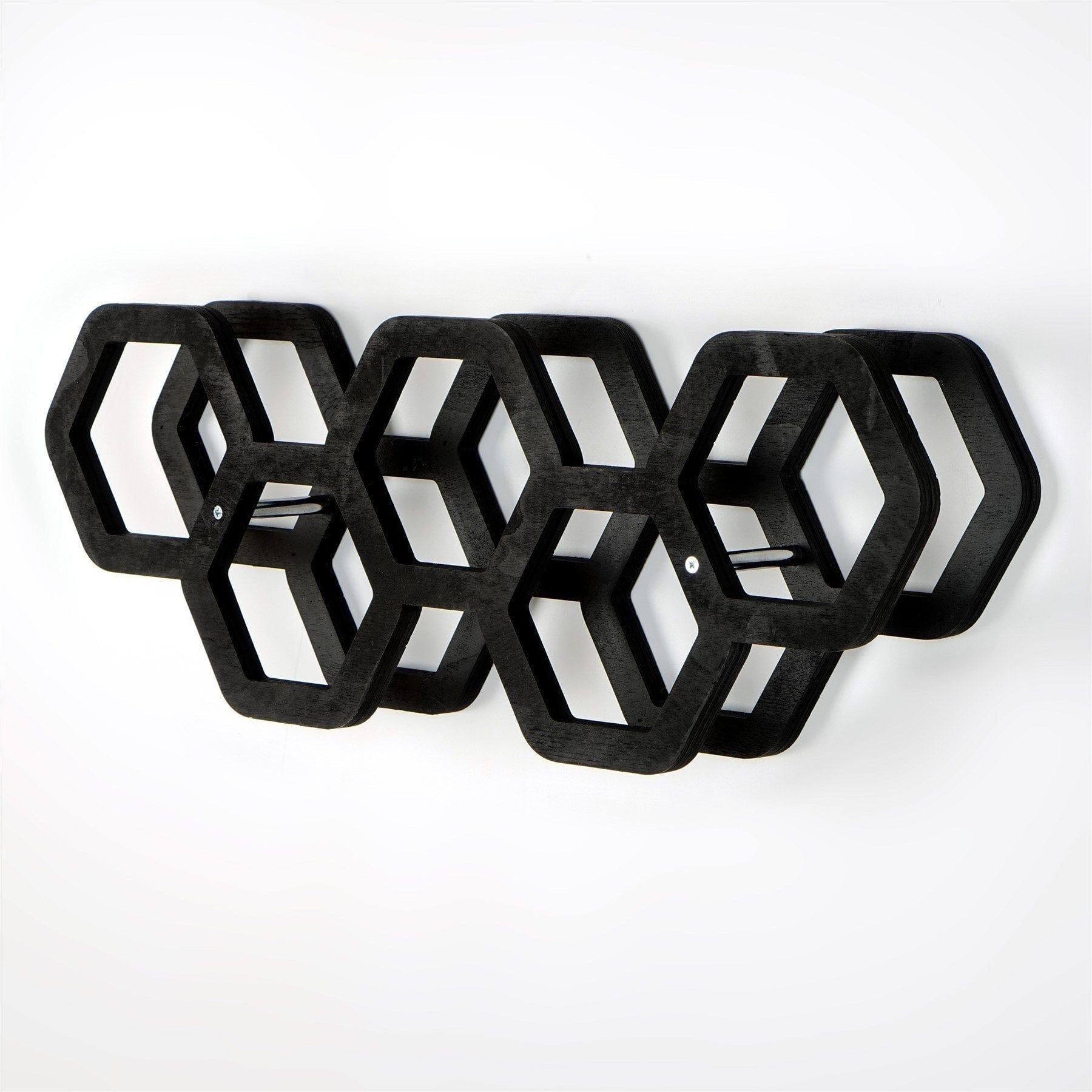 Suport hartie igienica 792EVL4310, negru, PAL, 56x16x21 cm