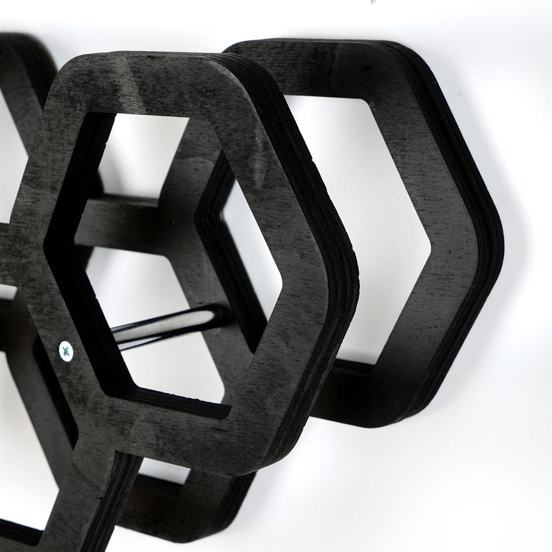 Suport hartie igienica 792EVL4310, negru, PAL, 56x16x21 cm