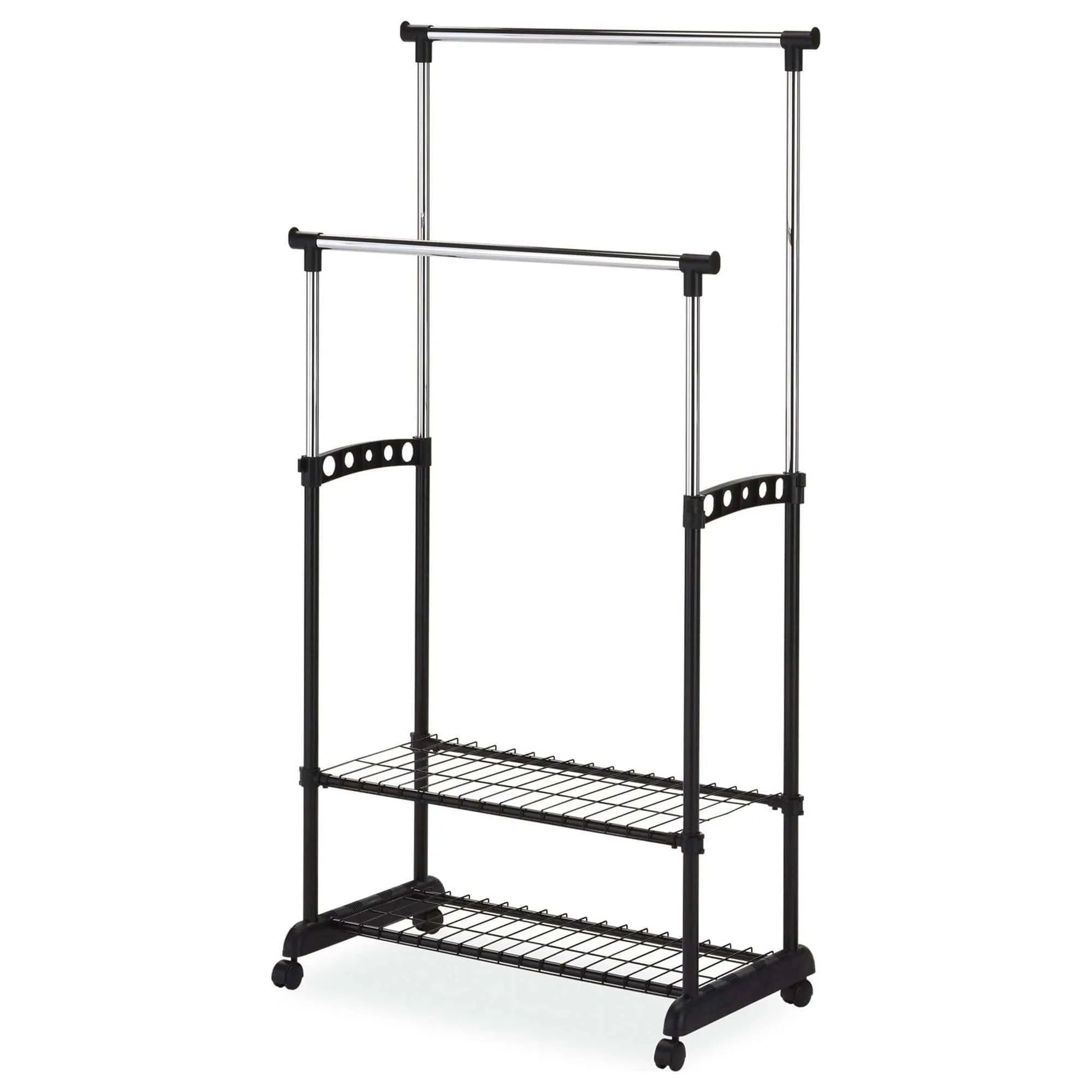 Suport umerase NOVA II BIS, negru, metal, 85x43x94/168 cm