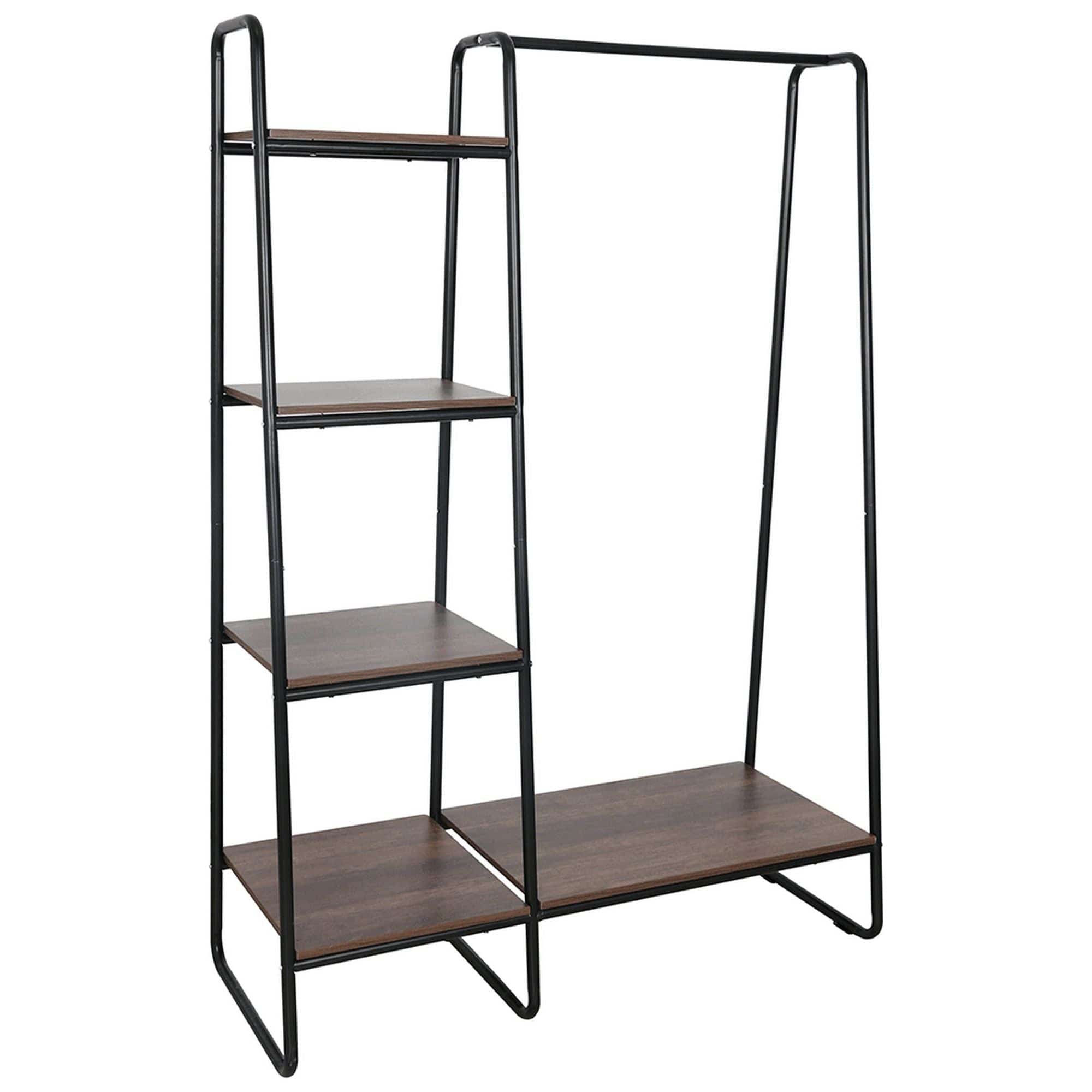 Suport umerase ROBYN, nuc/negru, 101x40x150 cm