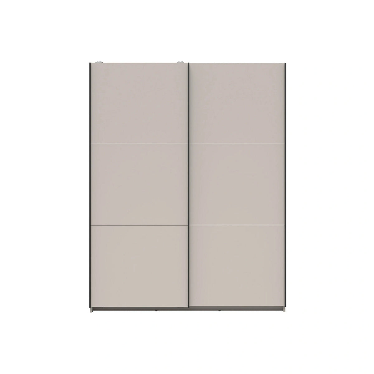 Dulap TETRIX, casmir, PAL, cu 2 usi, 154x60x196 cm