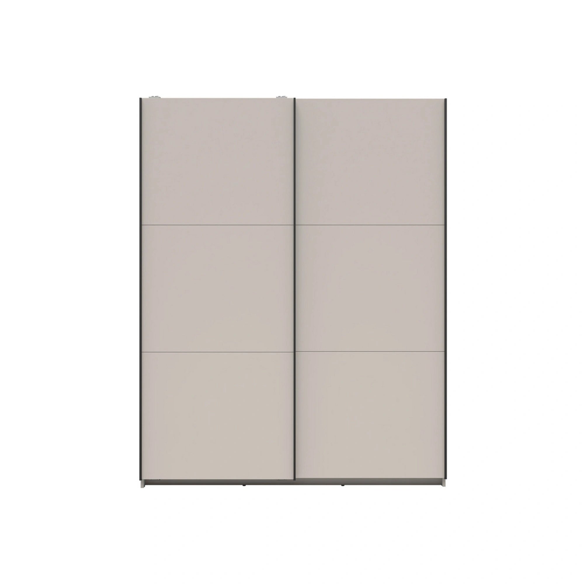 Dulap TETRIX, casmir, PAL, cu 2 usi, 154x60x196 cm