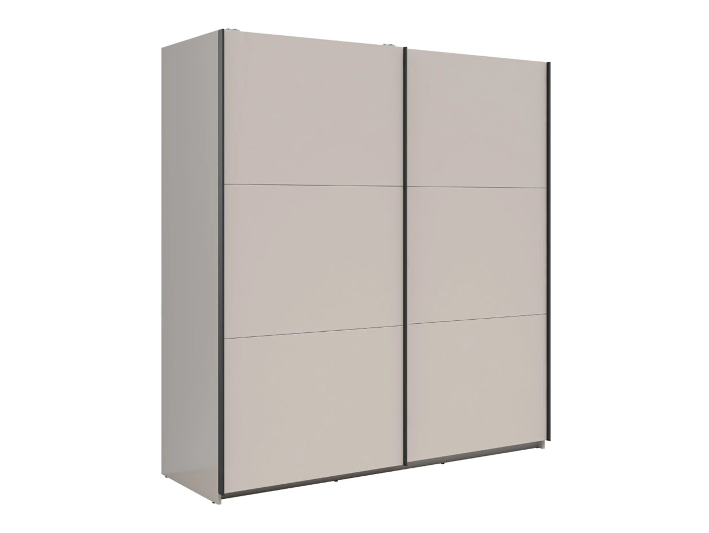 Dulap TETRIX, casmir, PAL, cu 2 usi, 183x60x196 cm