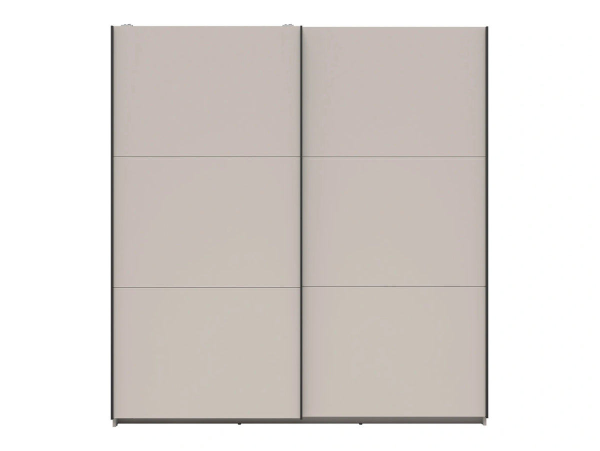 Dulap TETRIX, casmir, PAL, cu 2 usi, 183x60x196 cm