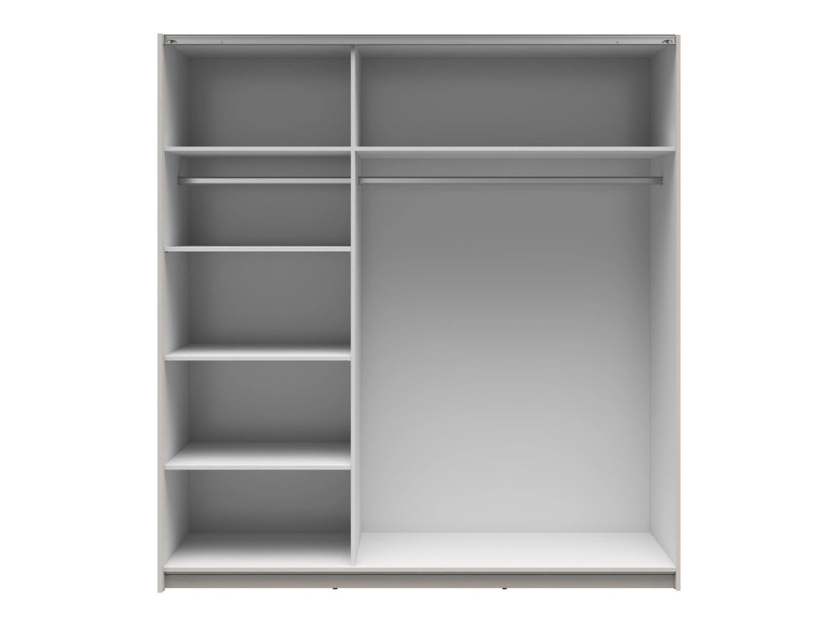 Dulap TETRIX, casmir, PAL, cu 2 usi, 183x60x196 cm