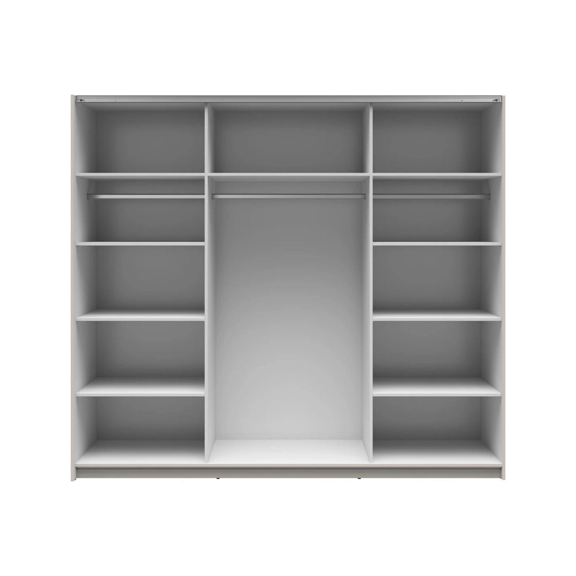 Dressing TETRIX, casmir, PAL, cu 2 usi, 220x60x196 cm