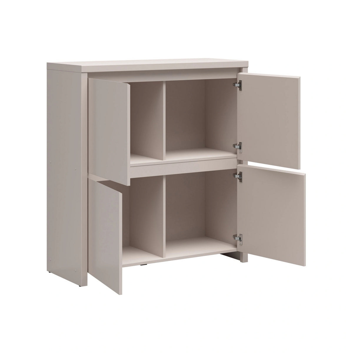 Comoda KASPIAN, casmir, PAL, 105x41x113 cm