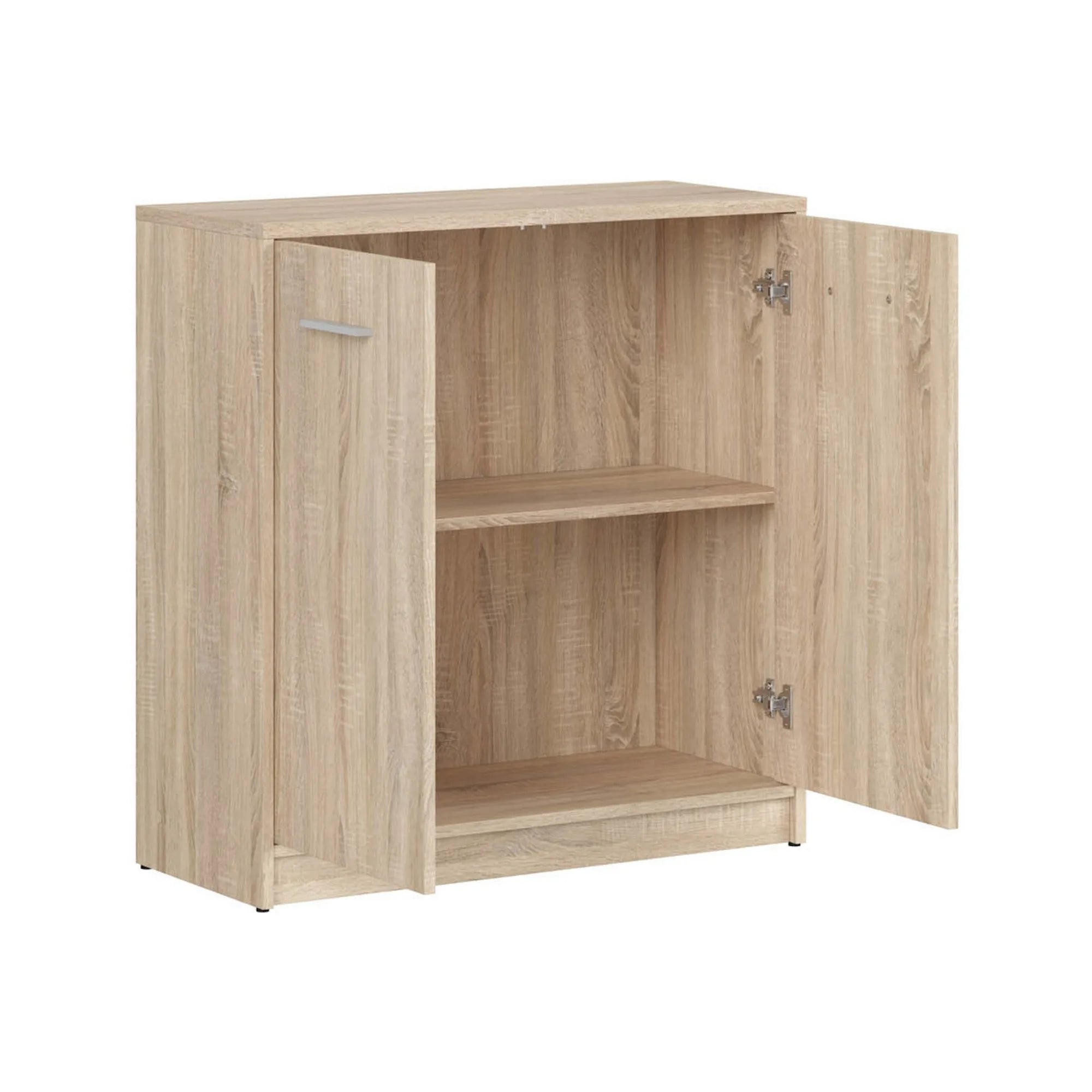 Comoda NEPO PLUS, stejar sonoma, PAL laminat, 80x34x84 cm