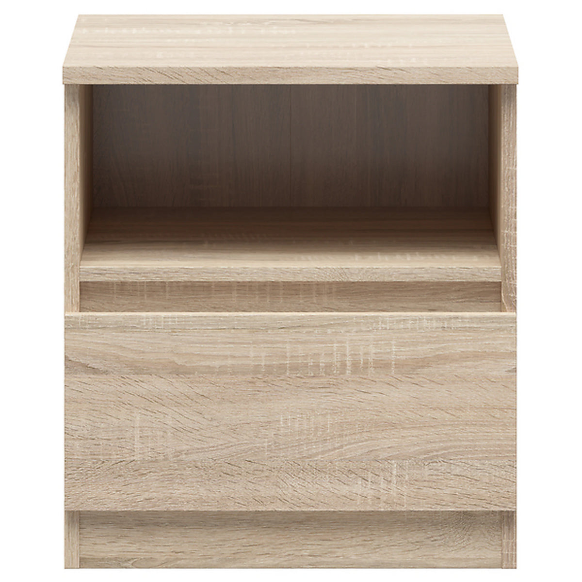 Noptiera TETRIX, stejar sonoma, PAL laminat, 45x45x51 cm