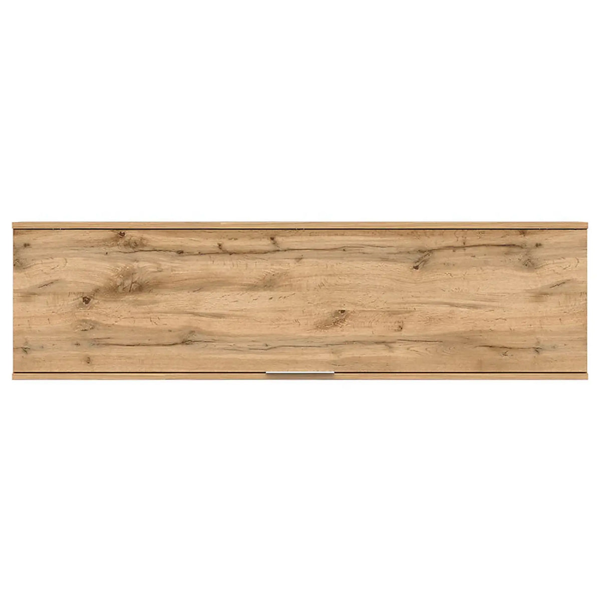 Dulap suspendat ZELE, stejar wotan, PAL laminat, 135x31x37 cm
