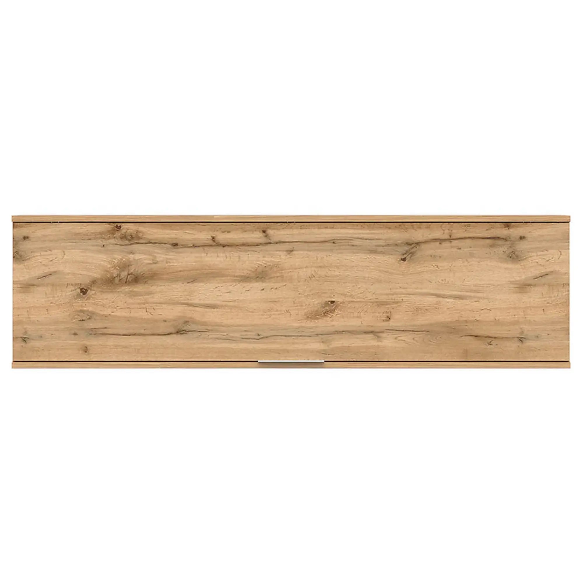 Dulap suspendat ZELE, stejar wotan, PAL laminat, 135x31x37 cm