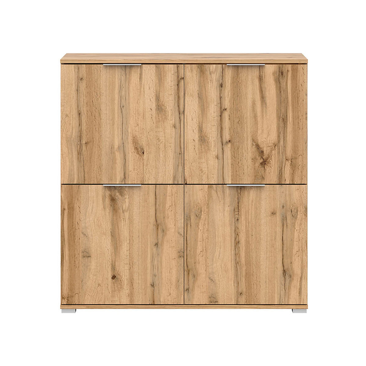 Comoda ZELE, stejar wotan, PAL laminat, 104x41x106 cm