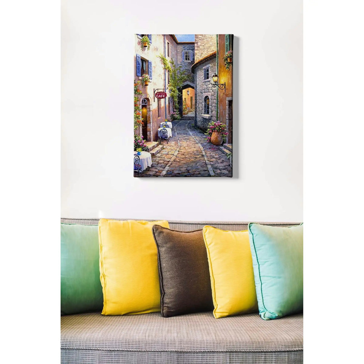 Tablou 286, multicolor, pânză, 50x70 cm
