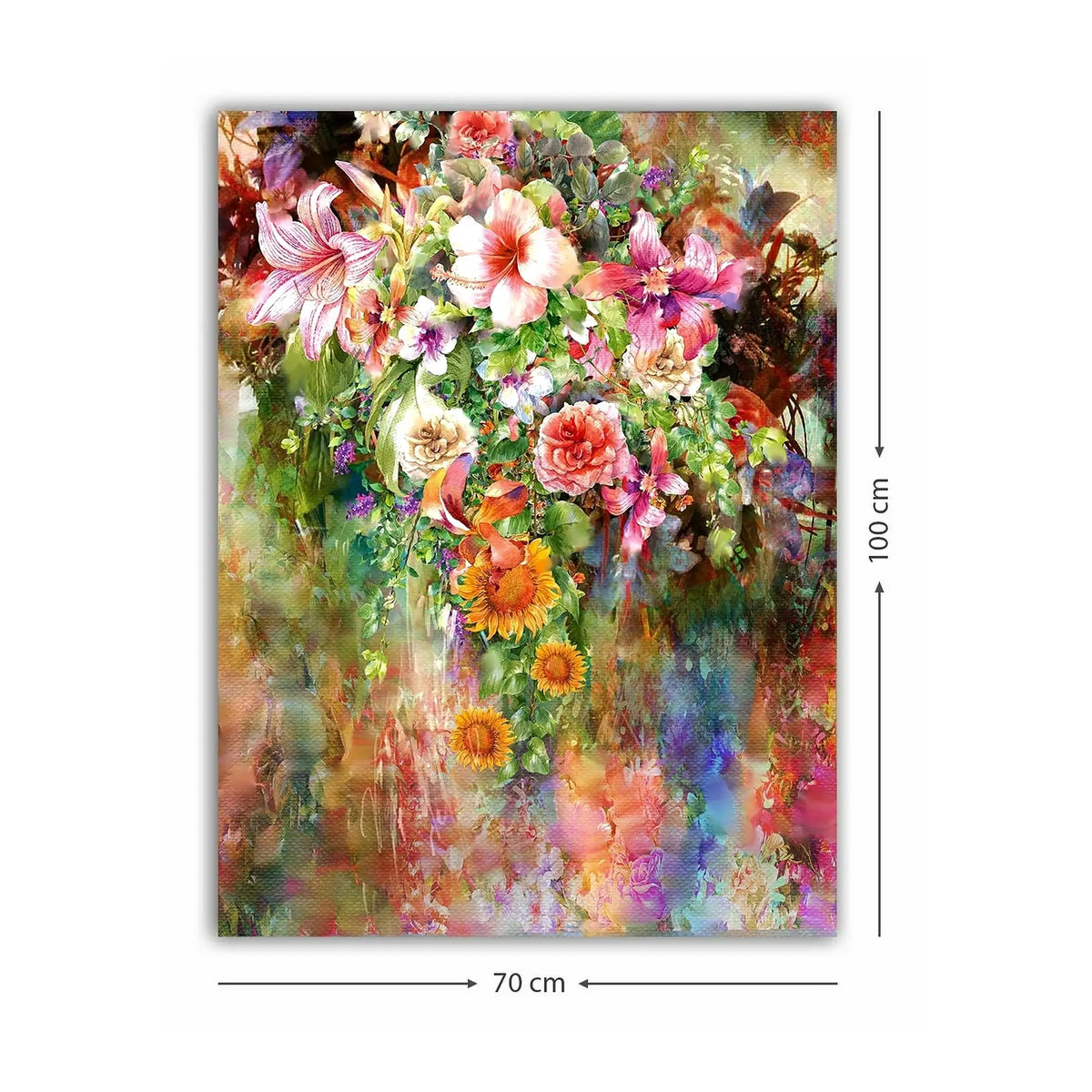 Tablou 441HPE1408, multicolor, panza, 70x100 cm