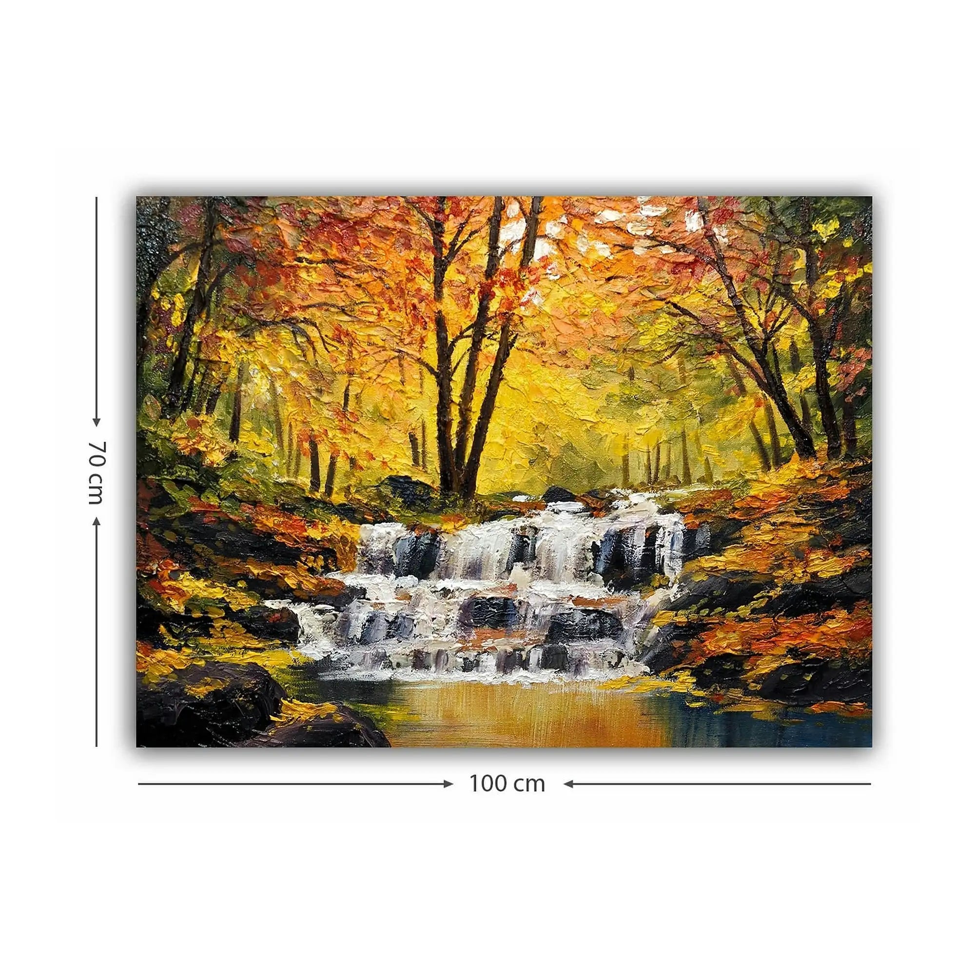 Tablou 441HPE1959, multicolor, panza, 100x70 cm