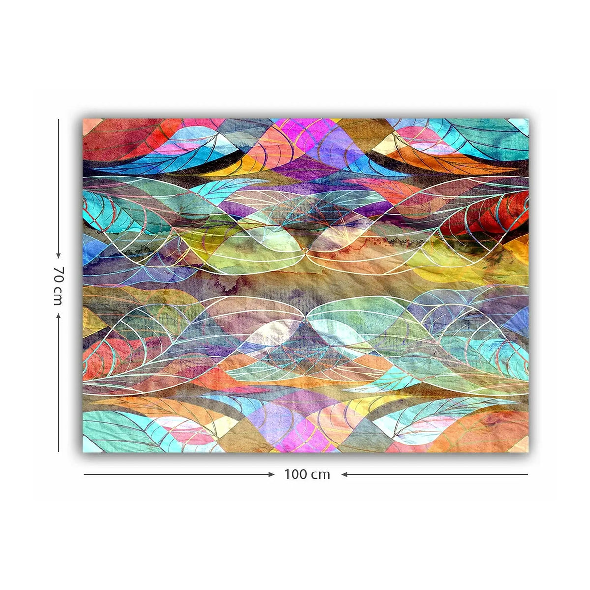 Tablou 441HPE2036, multicolor, panza, 100x70 cm