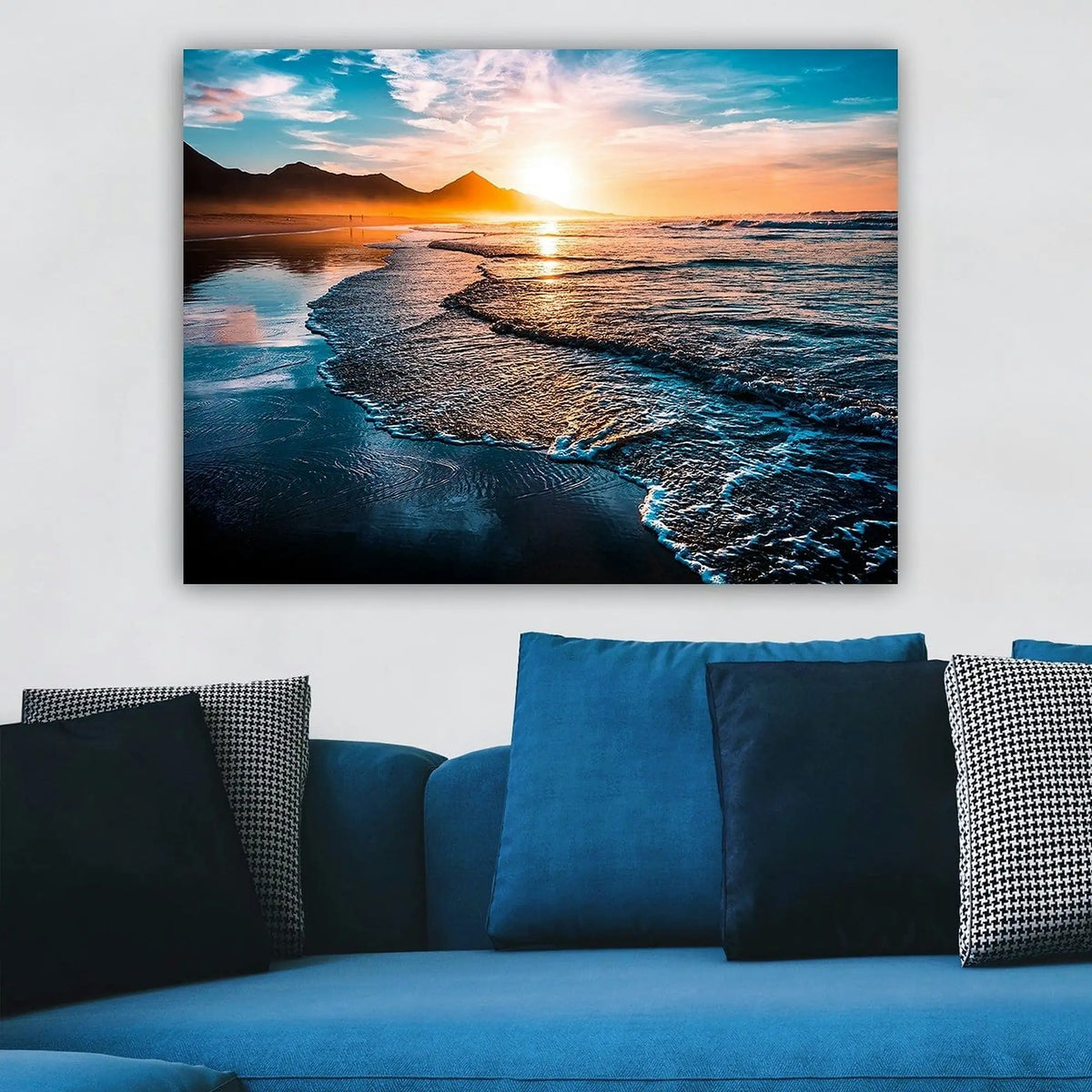Tablou 441HPE2734, multicolor, panza, 100x70 cm
