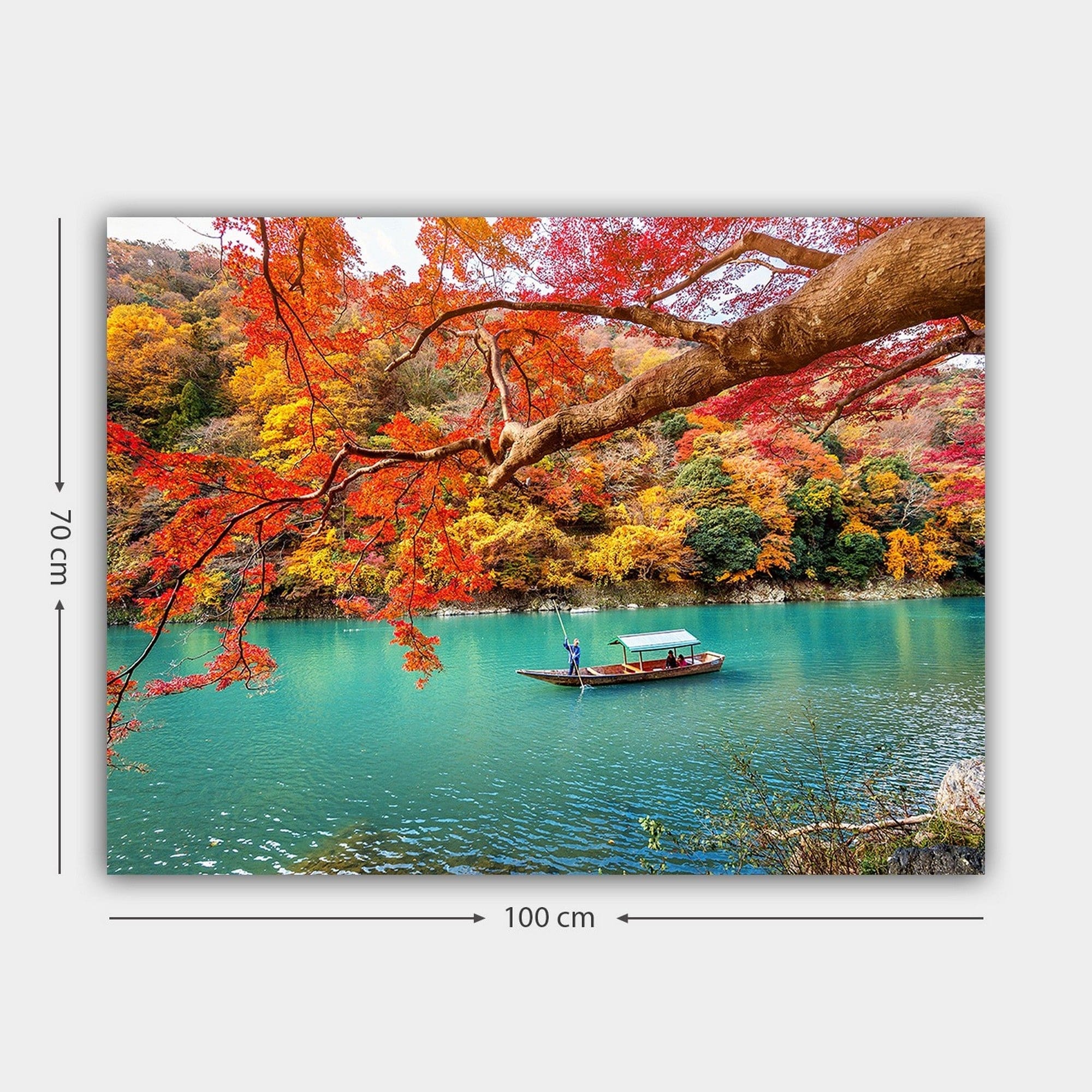 Tablou 441HPE2769, multicolor, panza, 100x70 cm