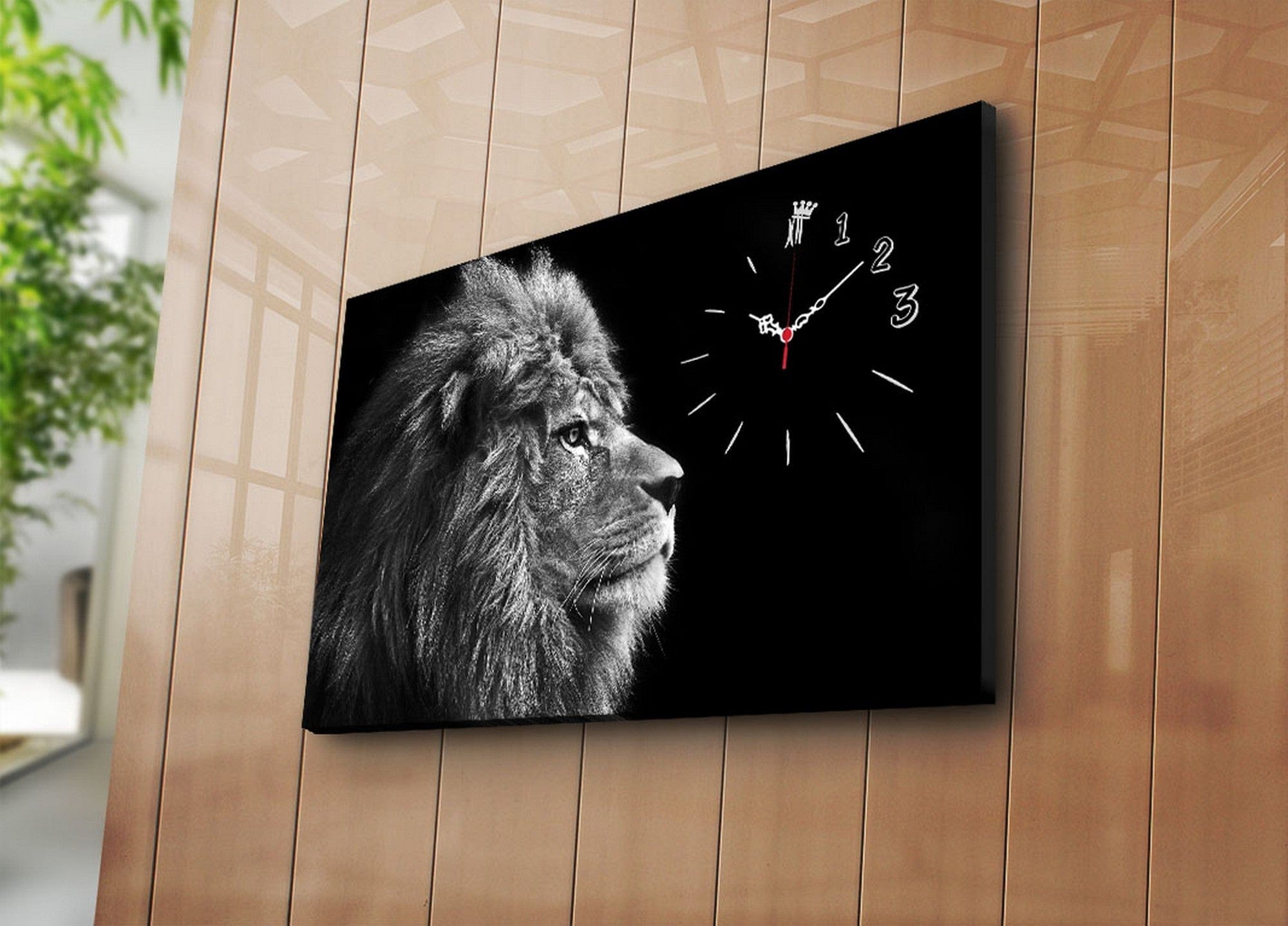 Tablou 4570CSMOR-3, negru, panza, 70x45 cm