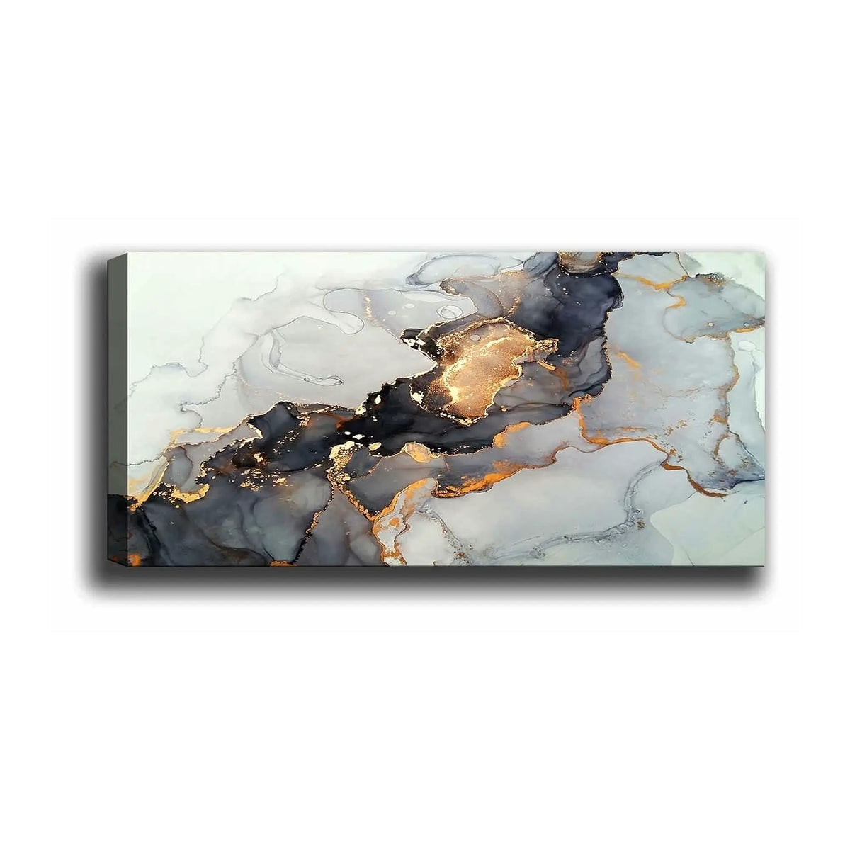 Tablou 483TNS1293, multicolor, panza/lemn, 80x30 cm