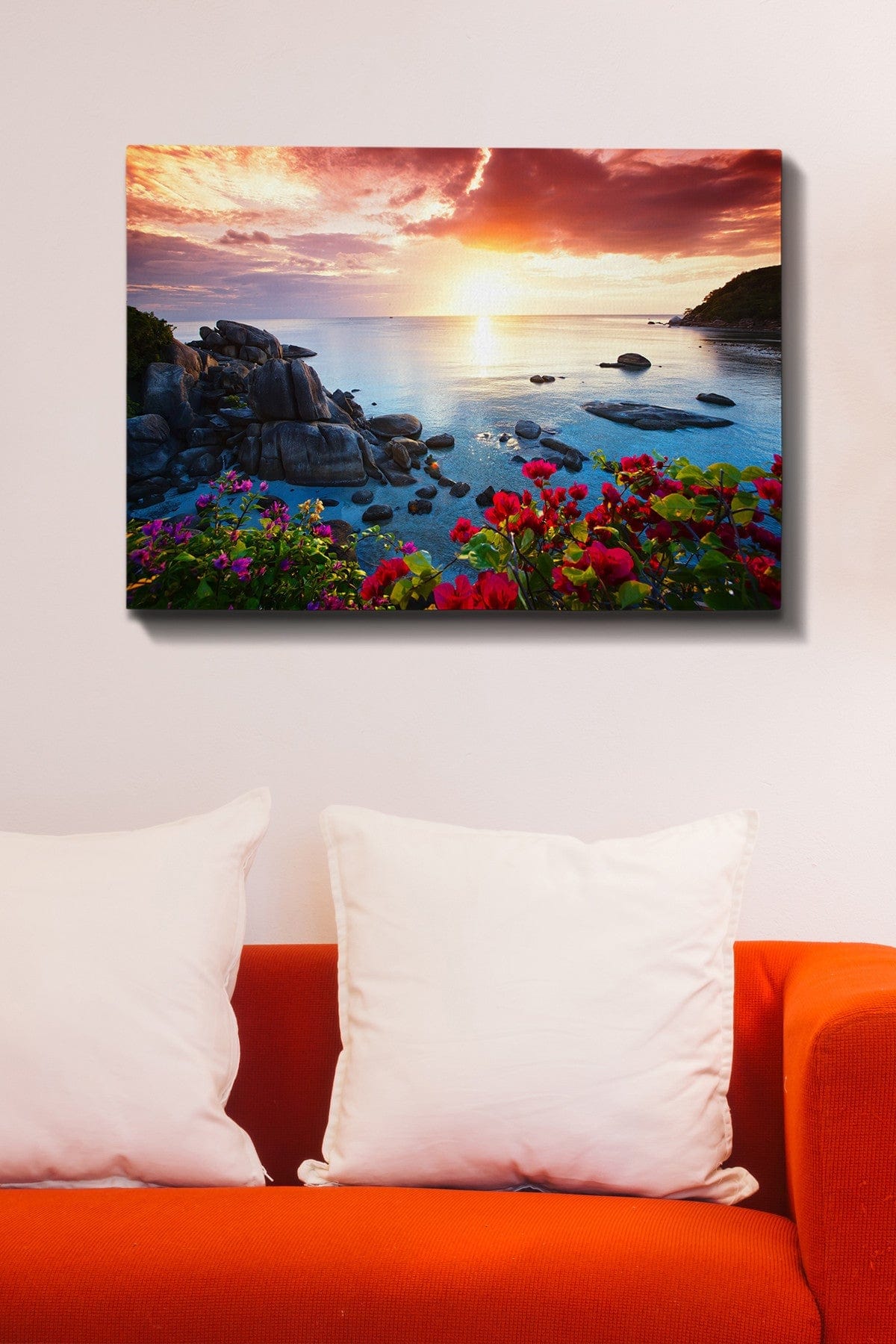 Tablou 529TCR1489, multicolor, panza, 100x70 cm