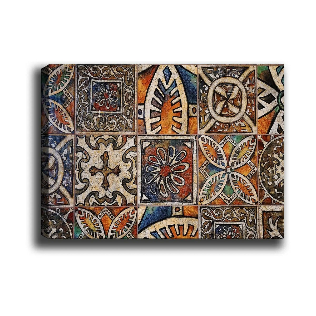 Tablou 529TCR1525, multicolor, panza, 100x70 cm