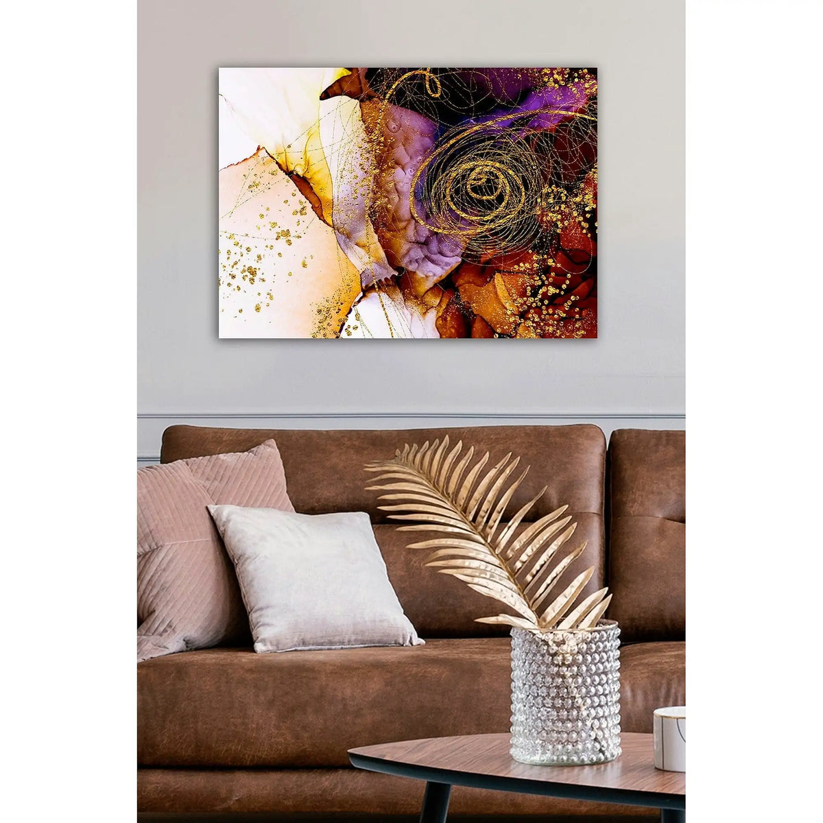 Tablou 529TCR1736, multicolor, panza, 70x50 cm