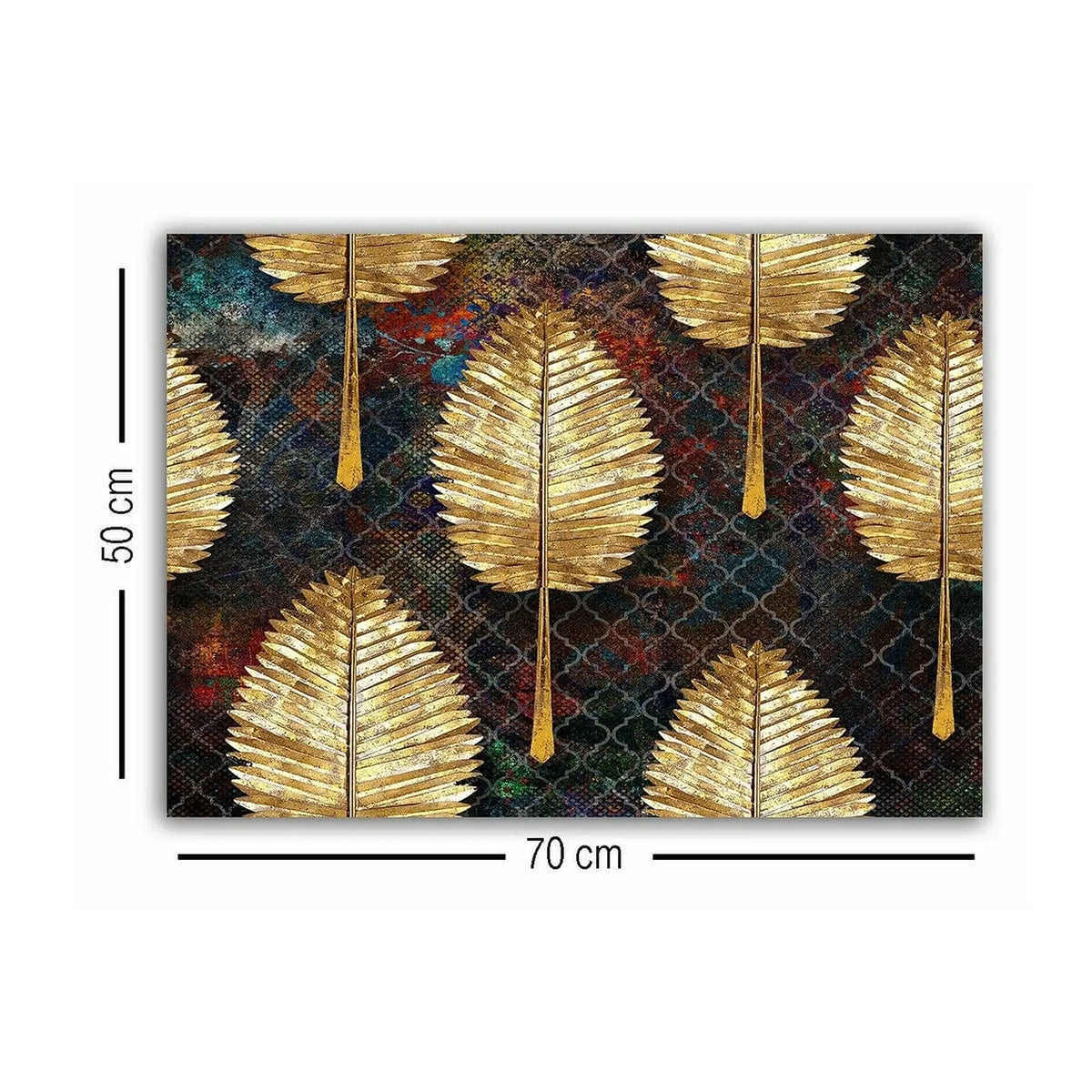 Tablou 529TCR1828, multicolor, panza, 70x50 cm