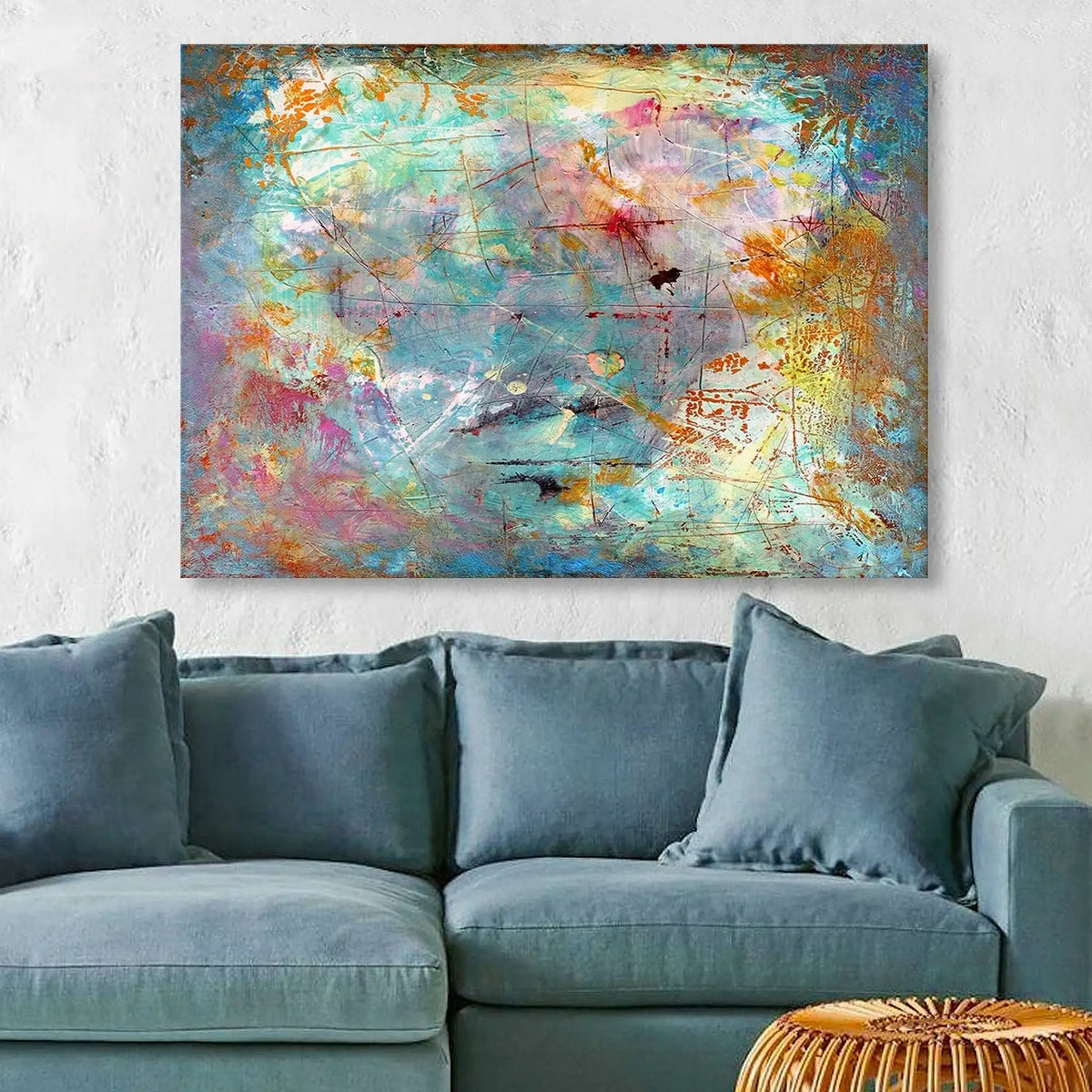 Tablou 629662394, multicolor, pânză, 70x100 cm