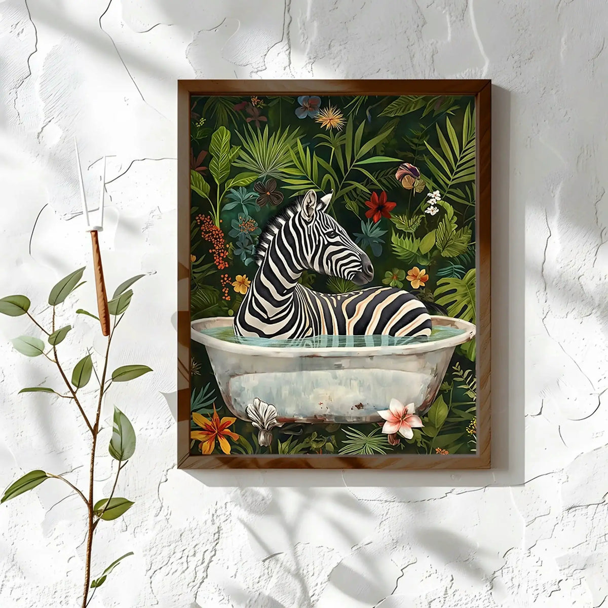 Tablou AI180, multicolor, MDF, 35x47 cm