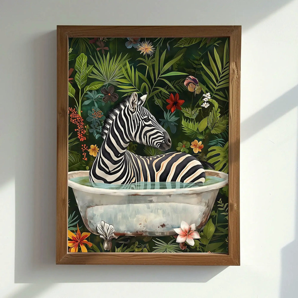 Tablou AI180, multicolor, MDF, 35x47 cm