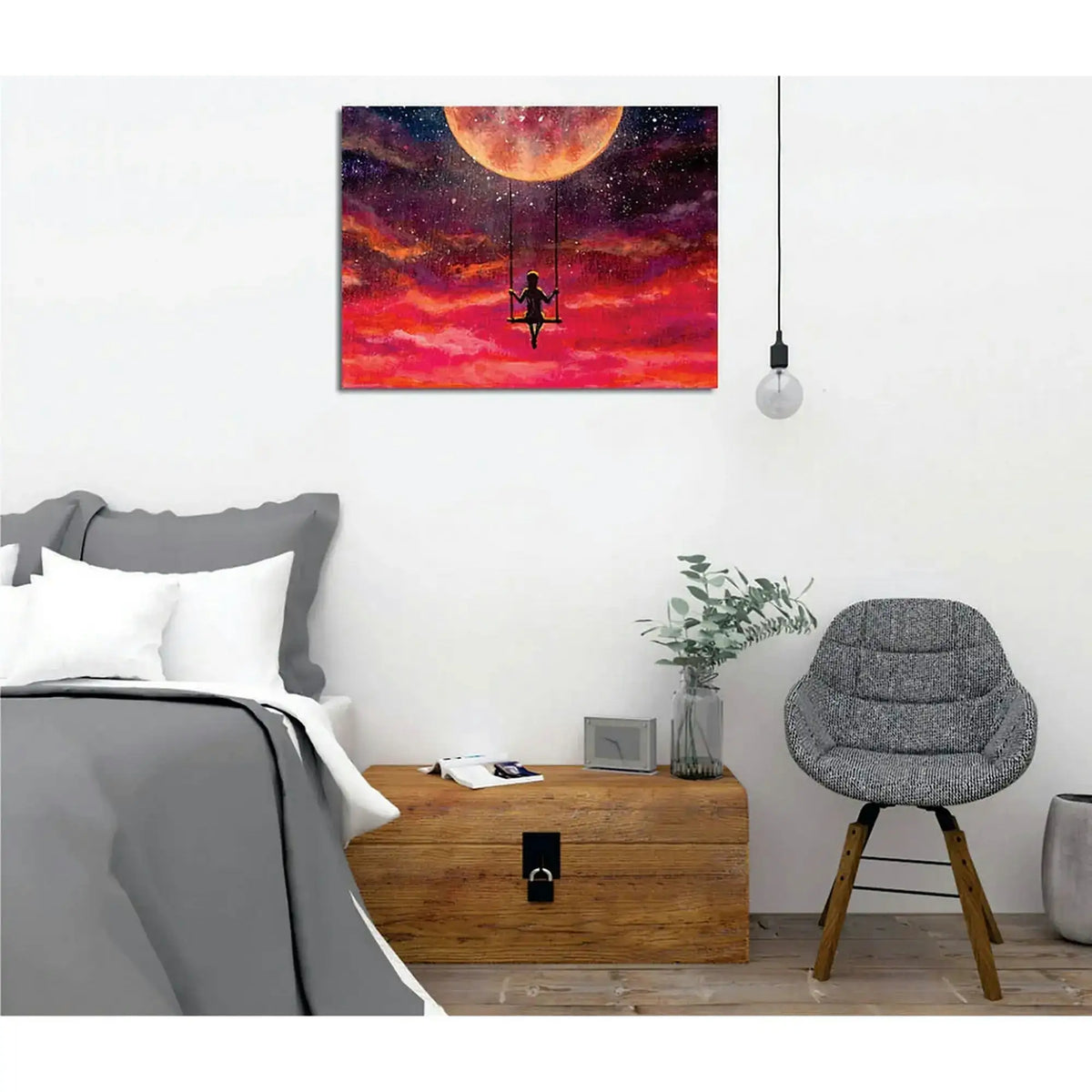 Tablou DC427, multicolor, panza, 30x40 cm