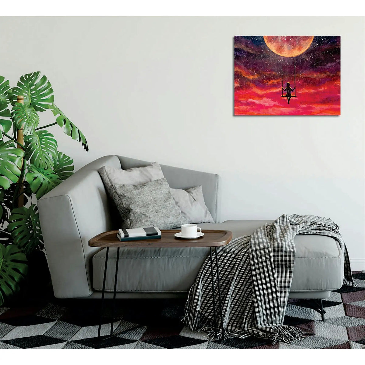 Tablou DC427, multicolor, panza, 30x40 cm