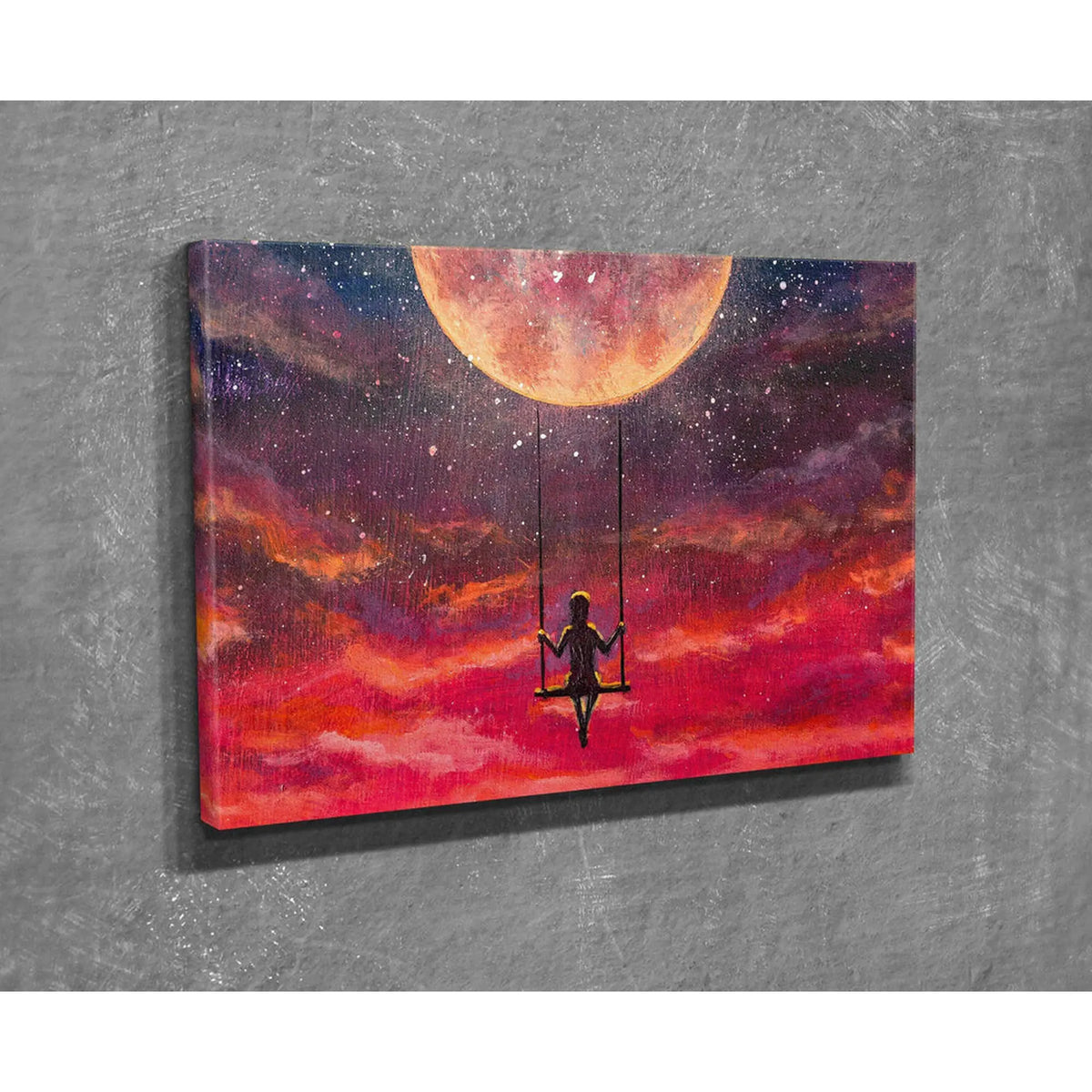 Tablou DC427, multicolor, panza, 30x40 cm