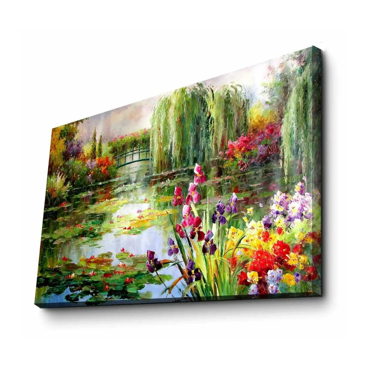 Tablou FAMOUSART-116, multicolor, pânză, 45x70 cm