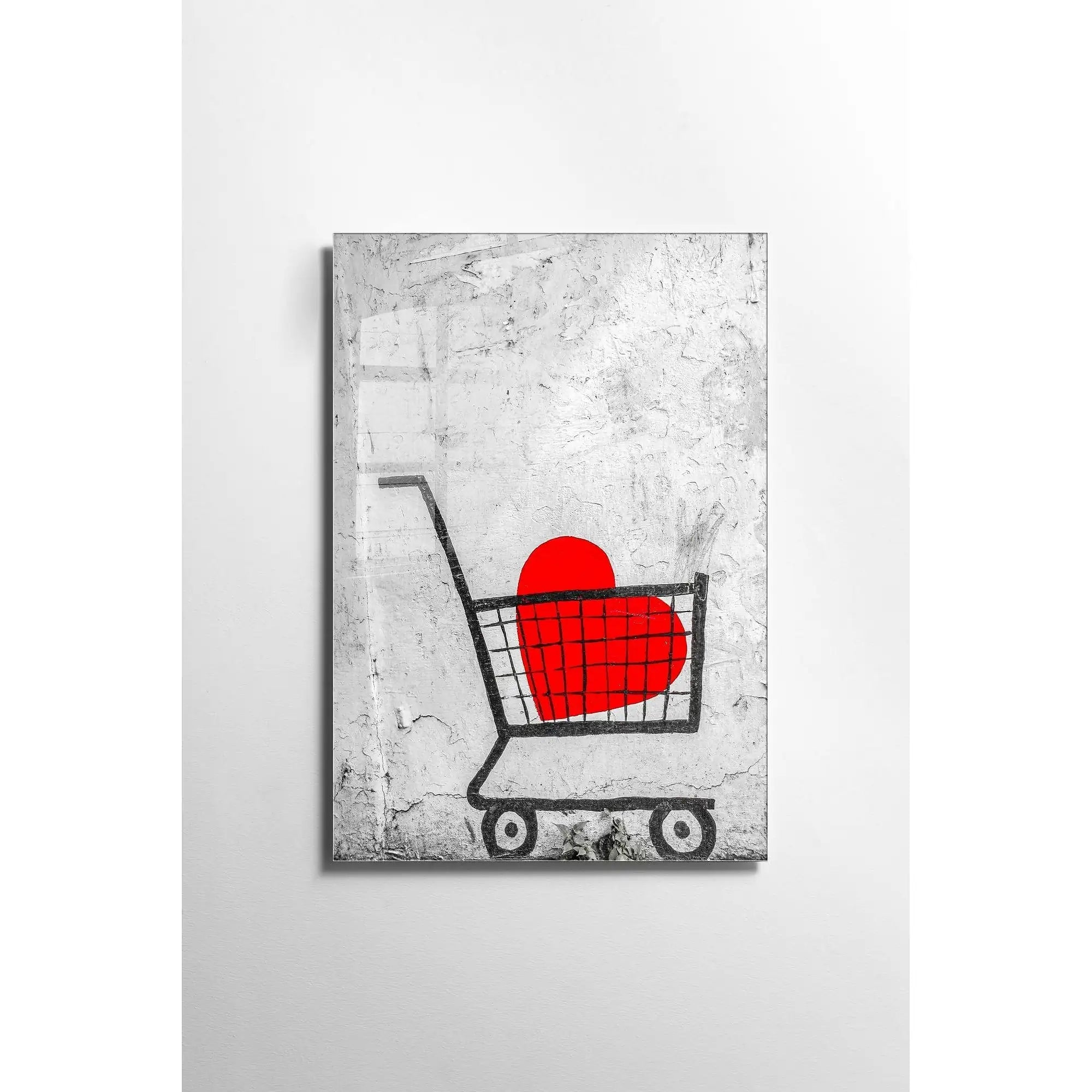 Tablou UV-565, multicolor, sticla, 30x45 cm