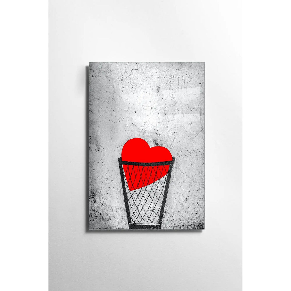 Tablou UV-575, multicolor, sticla, 30x45 cm