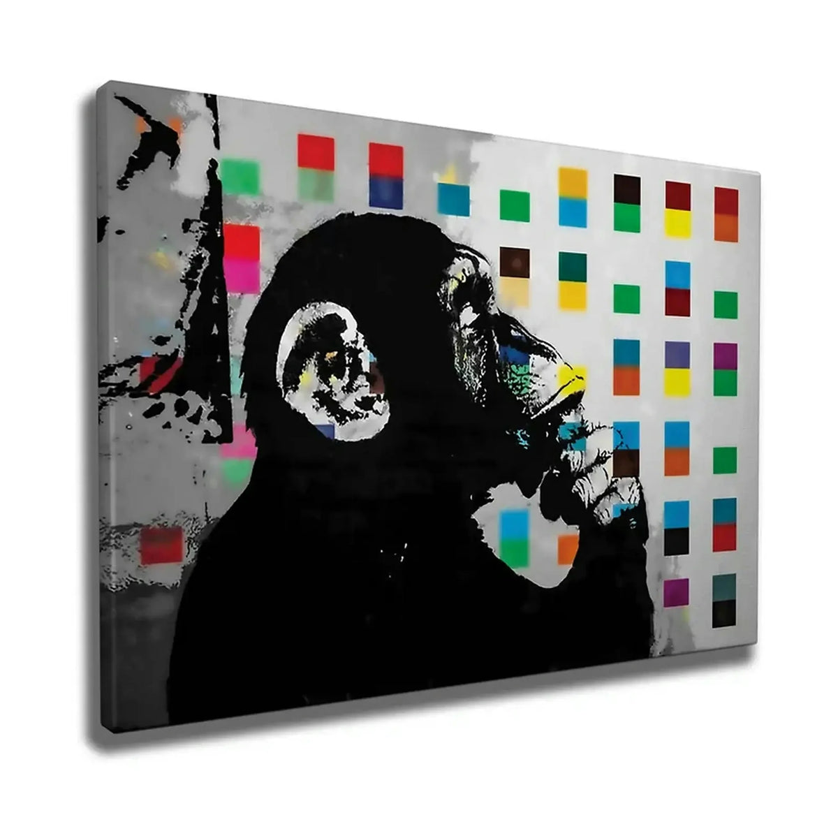 Tablou WY162, multicolor, panza, 100x70 cm