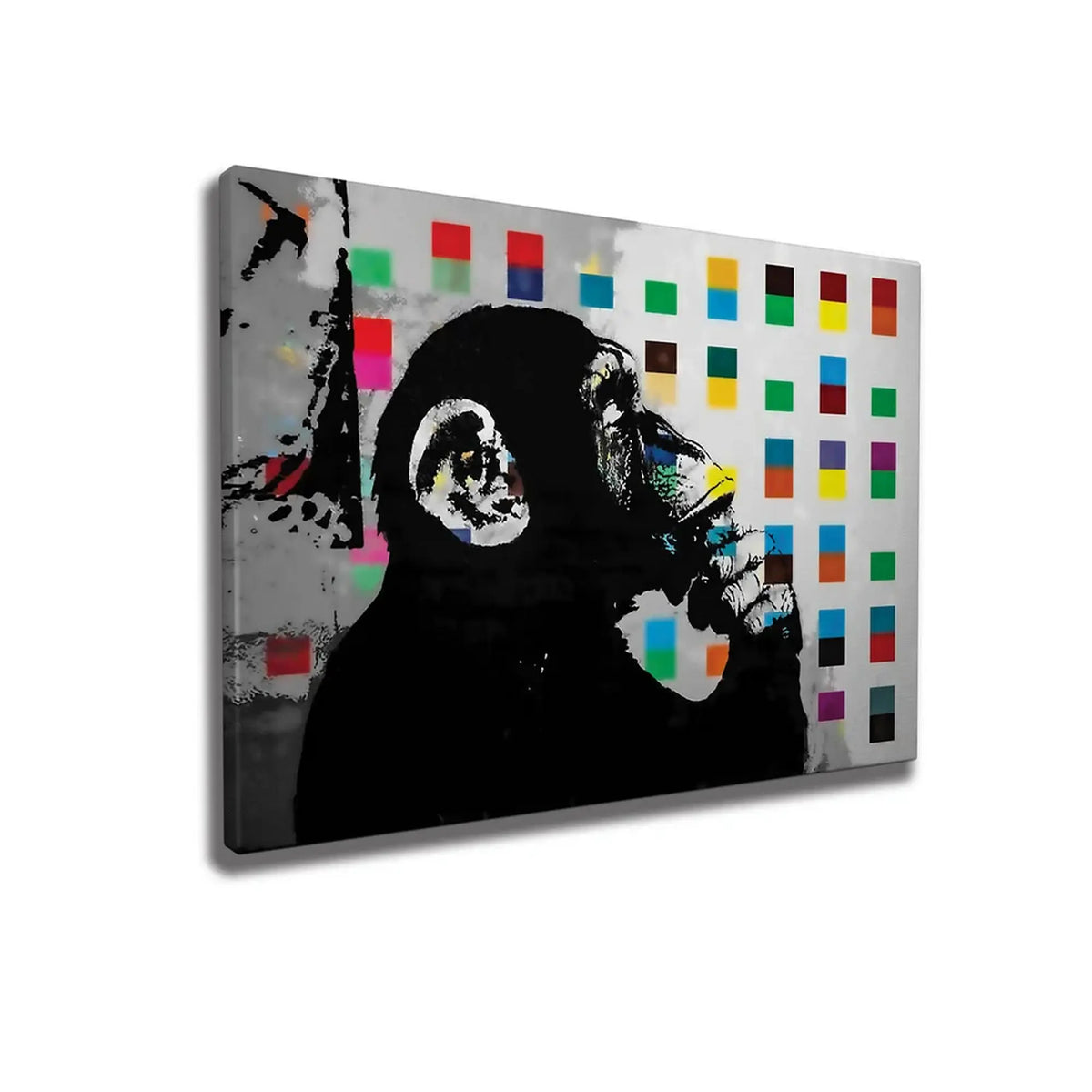 Tablou WY162, multicolor, panza, 100x70 cm