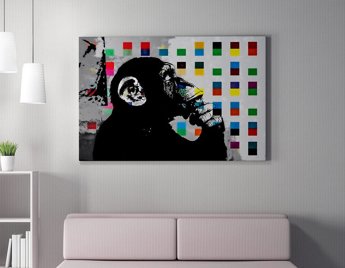 Tablou WY162, multicolor, panza, 100x70 cm