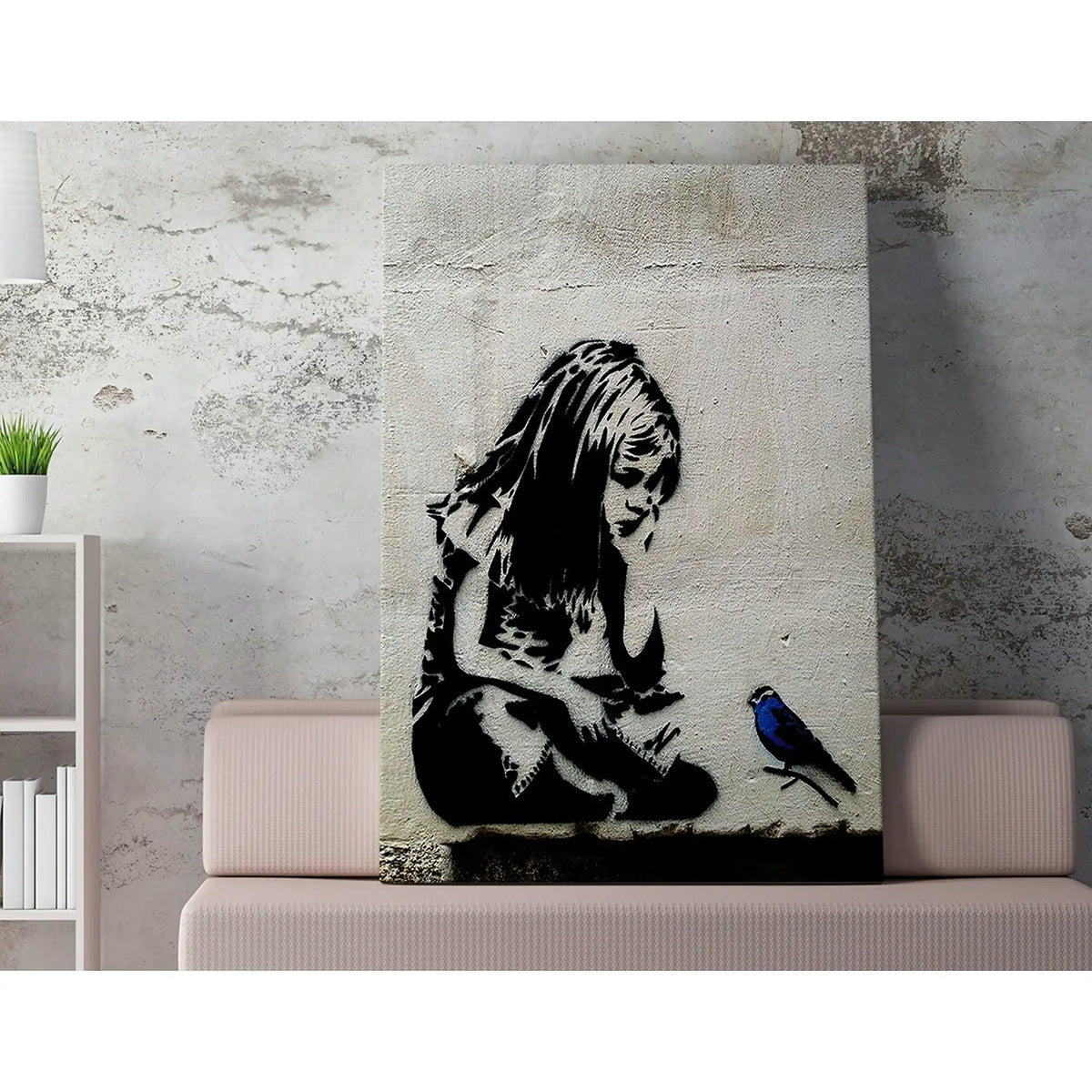 Tablou WY49, multicolor, pânză, 50x70 cm