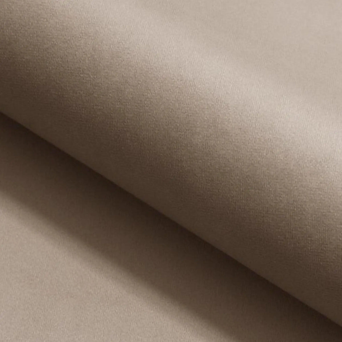 Taburet LORI, stofa catifelata bej - Bluvel 40, 39x39x34 cm